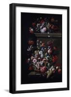 Still Life of Flowers-J-B Monnoyer and Jakob Bogdany-Framed Giclee Print