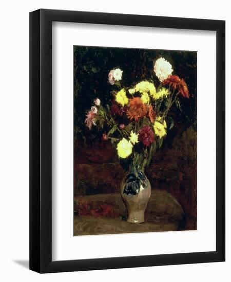 Still Life of Flowers-Vincent van Gogh-Framed Premium Giclee Print