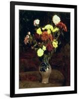 Still Life of Flowers-Vincent van Gogh-Framed Premium Giclee Print