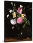 Still Life of Flowers-Daniel Seghers-Stretched Canvas