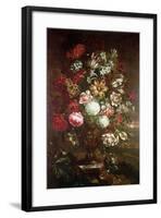 Still Life of Flowers-Gaetano Cusati-Framed Giclee Print