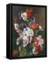 Still Life of Flowers-Jean Benner-Framed Stretched Canvas