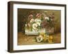 Still Life of Flowers-Eugene Henri Cauchois-Framed Giclee Print