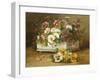 Still Life of Flowers-Eugene Henri Cauchois-Framed Giclee Print