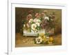 Still Life of Flowers-Eugene Henri Cauchois-Framed Giclee Print