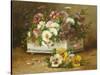 Still Life of Flowers-Eugene Henri Cauchois-Stretched Canvas