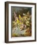 Still Life of Floxgloves, Mushrooms, Snapdragons, and Thistles-Thomas Worsey-Framed Giclee Print