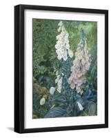 Still Life of Foxgloves-Mary Margetts-Framed Giclee Print