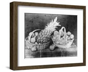 Still Life of Fruit, 1844-null-Framed Photographic Print