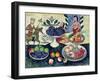 Still Life of Fruit, 1913-Ilya Ivanovich Mashkov-Framed Giclee Print