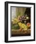 Still Life of Fruit, a Tazza and a Bird's Nest-Edward Ladell-Framed Giclee Print