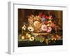 Still Life of Fruit and a Basket of Flowers, 1623-Ast-Framed Giclee Print