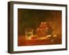 Still Life of Fruit and a Glass, 1759-Jean-Baptiste Simeon Chardin-Framed Giclee Print