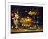 Still Life of Fruit and Flowers, 1608 - 1621-Clara Peeters-Framed Giclee Print