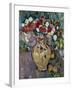 Still Life of Fruit and Flowers in a Vase-George Leslie Hunter-Framed Giclee Print