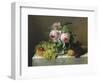 Still Life of Fruit and Flowers-Erdmann Schultz-Framed Giclee Print