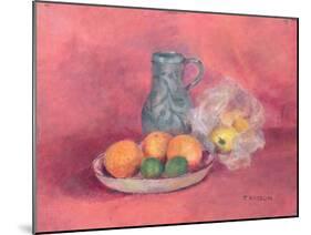 Still Life of Fruit and Jug-Joyce Haddon-Mounted Giclee Print