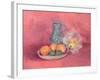 Still Life of Fruit and Jug-Joyce Haddon-Framed Giclee Print