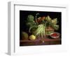 Still Life of Fruit and Vegetables-J. Linnard-Framed Giclee Print