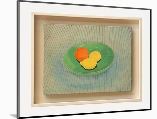 Still Life of Fruit Bowl-Jasper Galloway-Mounted Giclee Print