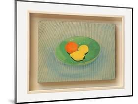 Still Life of Fruit Bowl-Jasper Galloway-Mounted Giclee Print