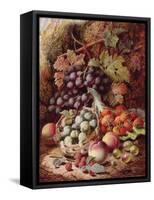 Still Life of Fruit II-Oliver Clare-Framed Stretched Canvas