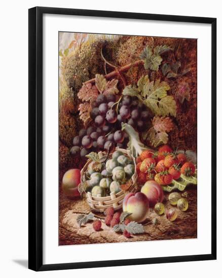 Still Life of Fruit II-Oliver Clare-Framed Giclee Print