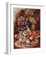 Still Life of Fruit II-Oliver Clare-Framed Giclee Print