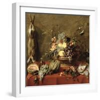 Still Life of Fruit in a Basket-Frans Snyders Or Snijders-Framed Giclee Print