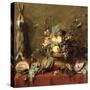 Still Life of Fruit in a Basket-Frans Snyders Or Snijders-Stretched Canvas