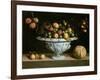 Still Life of Fruit in a Blue and White Bowl, C.1630-null-Framed Giclee Print