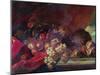 Still Life of Fruit (Oil on Canvas)-Nicolas de Largilliere-Mounted Giclee Print