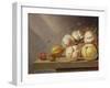 Still Life of Fruit on a Ledge (Panel)-Harmen van Steenwyck-Framed Giclee Print