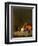 Still Life of Fruit on a Ledge with a Roemer and a Wine Glass-Jacob Van Walscapelle-Framed Premium Giclee Print