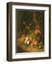 Still Life of Fruit with a Bird's Nest and Insects, 1710-Rachel Ruysch-Framed Giclee Print