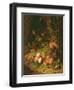 Still Life of Fruit with a Bird's Nest and Insects, 1710-Rachel Ruysch-Framed Giclee Print