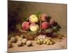 Still Life of Fruit-Leon-charles Huber-Mounted Giclee Print