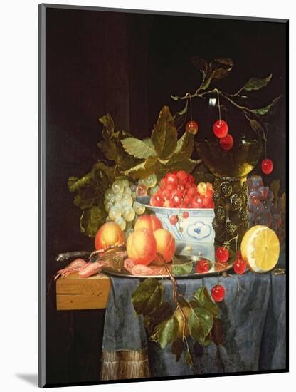 Still Life of Fruit-Pieter De Ring-Mounted Giclee Print