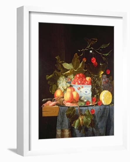 Still Life of Fruit-Pieter De Ring-Framed Giclee Print