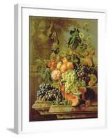 Still Life of Fruit-Johannes Hendrick Fredriks-Framed Giclee Print