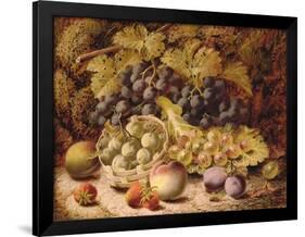 Still Life of Fruit-Oliver Clare-Framed Giclee Print