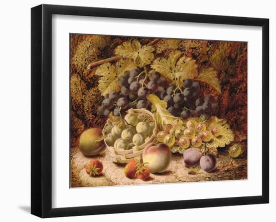 Still Life of Fruit-Oliver Clare-Framed Giclee Print