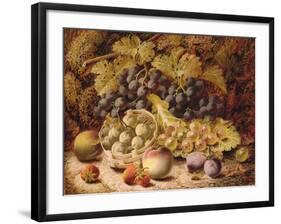 Still Life of Fruit-Oliver Clare-Framed Giclee Print