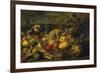 Still Life of Fruits and Vegetables, 1620s-Frans Snyders-Framed Giclee Print