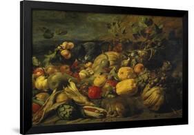 Still Life of Fruits and Vegetables, 1620s-Frans Snyders-Framed Giclee Print