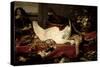 Still Life of Game and Shellfish-Frans Snyders Or Snijders-Stretched Canvas