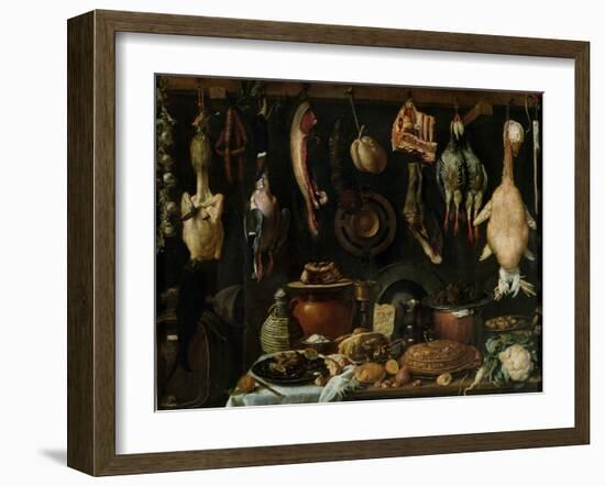 Still Life of Game Birds, 1624-Jacopo da Empoli-Framed Giclee Print