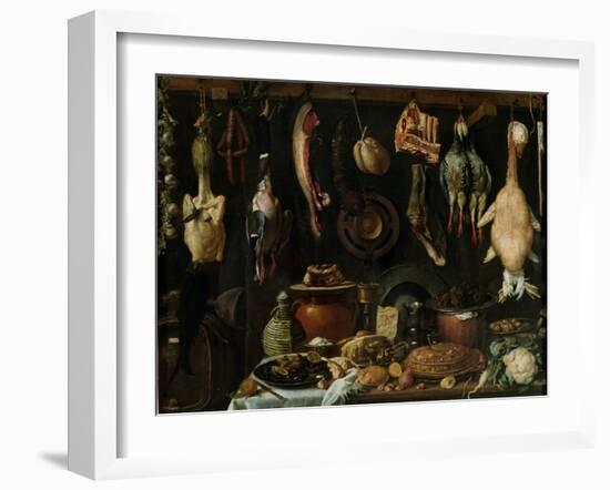 Still Life of Game Birds, 1624-Jacopo da Empoli-Framed Giclee Print