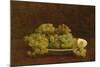 Still Life of Grapes, 1890-Henri Fantin-Latour-Mounted Giclee Print