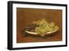 Still Life of Grapes, C.1894-Henri Fantin-Latour-Framed Giclee Print